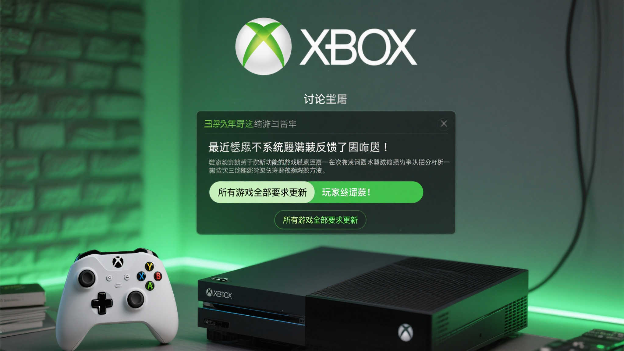 Xbox意外出现异常:所有游戏同时要求更新! Xbox意外出现异常:所有游戏同时要求更新!